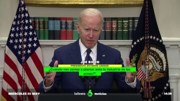 Joe Biden insta a actuar tras el mortífero tiroteo en una escuela de Texas: "¿Por qué dejamos que esto siga ocurriendo?"