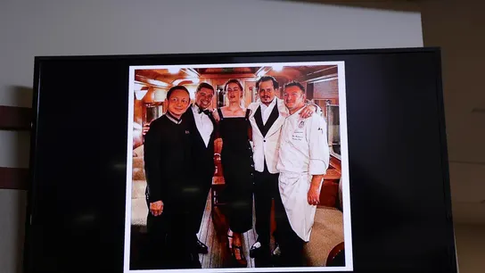 Imagen de Johnny Depp y Amber Heard en su luna de miel exhibida durante el juicio Imagen de Johnny Depp y Amber Heard en su luna de miel exhibida durante el juicio