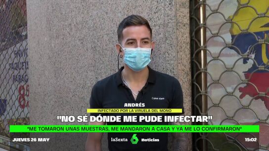 Habla uno de los afectados por la viruela del mono en Espa&ntilde;a: "No s&eacute; d&oacute;nde me pude infectar"
