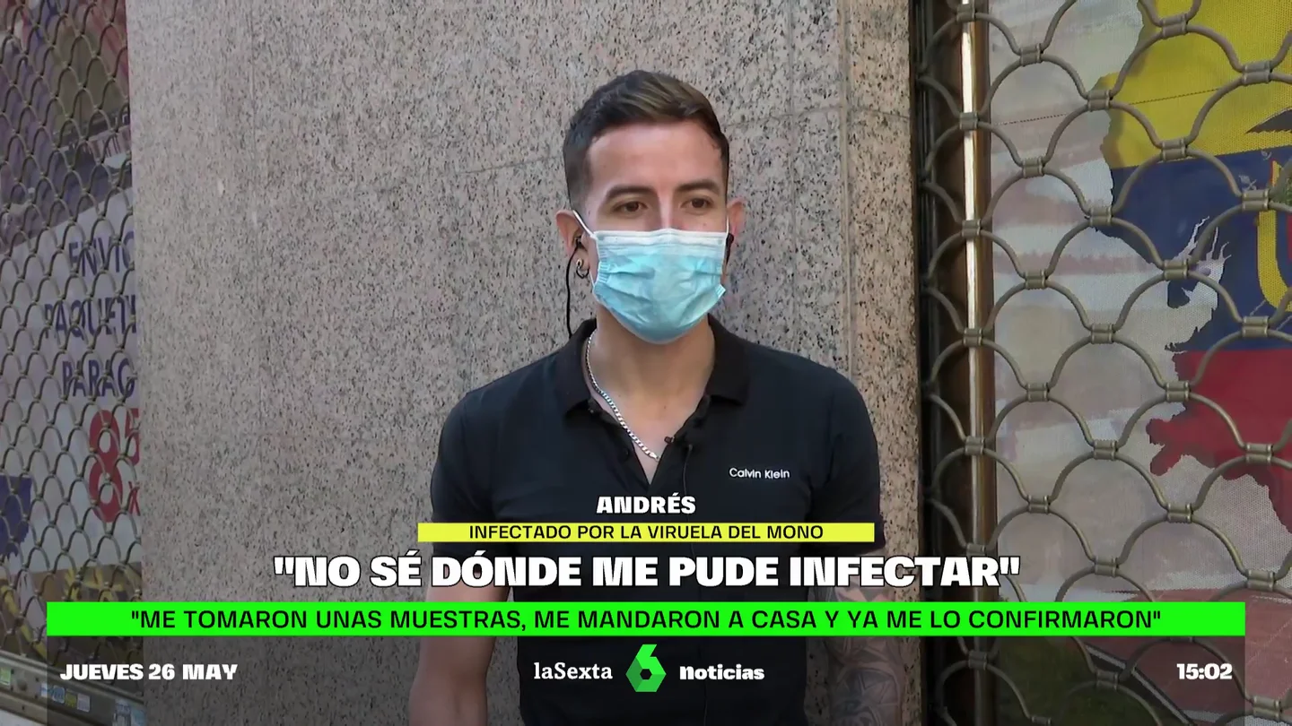 Habla uno de los afectados por la viruela del mono en España: "No sé dónde me pude infectar" Habla uno de los afectados por la viruela del mono en España: "No sé dónde me pude infectar"