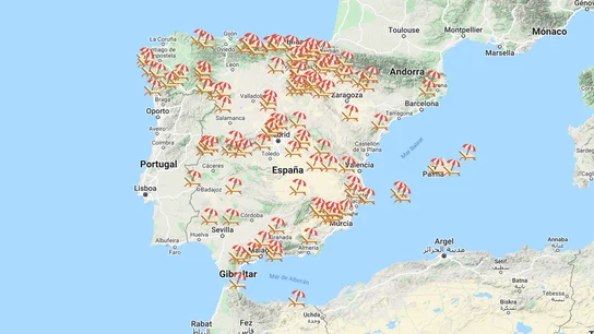 Mapa | Más de 100 piscinas naturales y pozas para refrescarse en toda España Escapadas de verano