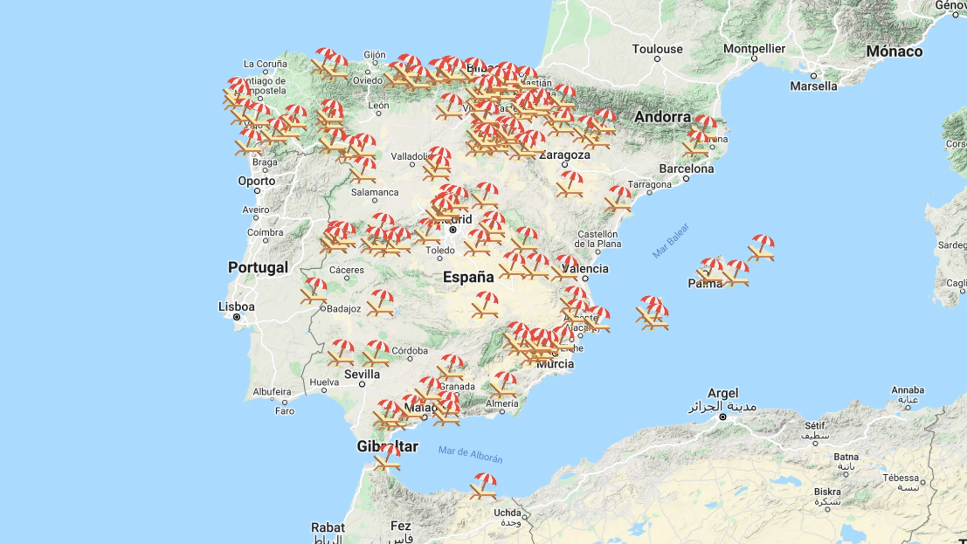 Mapa | Más de 100 piscinas naturales y pozas para refrescarse en toda España