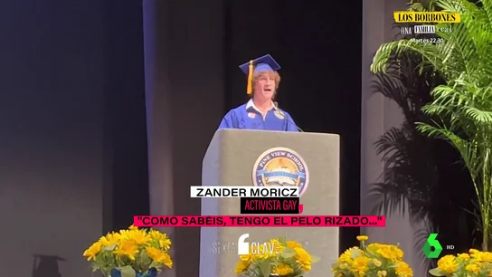 "Tener el pelo rizado es difícil": así salva un adolescente gay de Florida la censura homófoba en su instituto "Tener el pelo rizado es difícil": así salva un adolescente gay de Florida la censura homófoba en su instituto