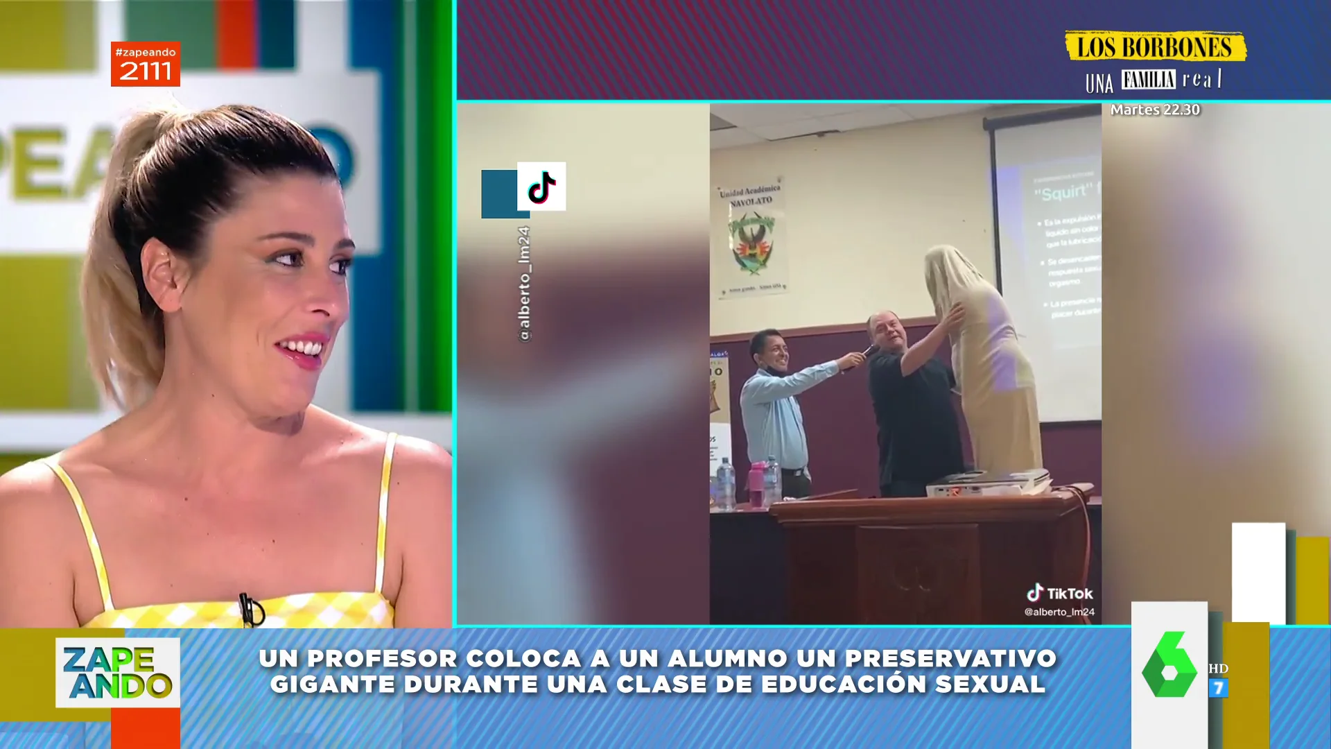 Valeria Ros recuerda cómo le impactó las clases de educación sexual en el instituto: "Pusieron un documental de masajear huevos"