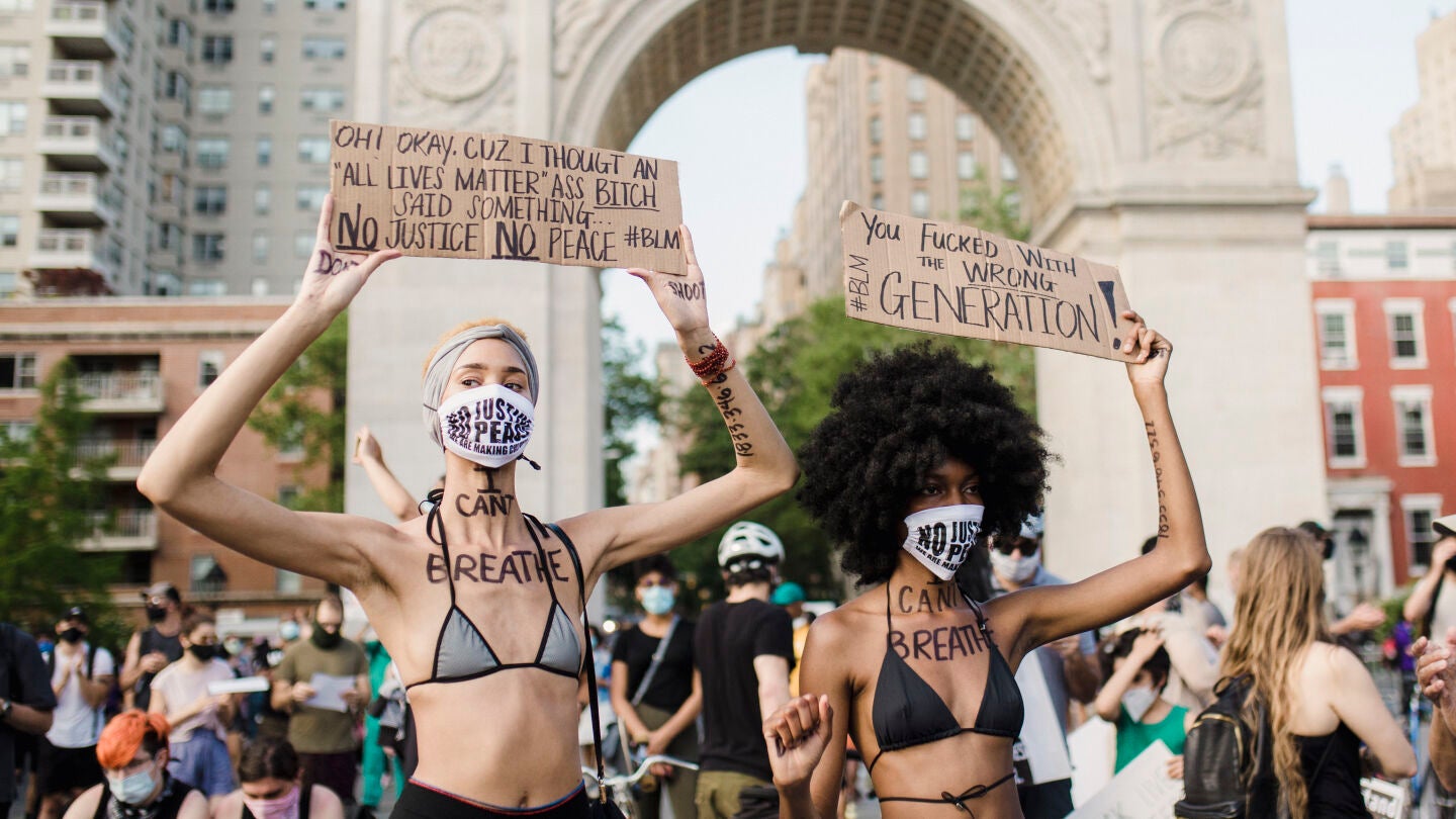 Protesta antirracista en 2020 Protesta antirracista en 2020