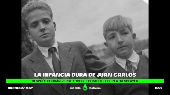 infancia dura Juan Carlos infancia dura Juan Carlos