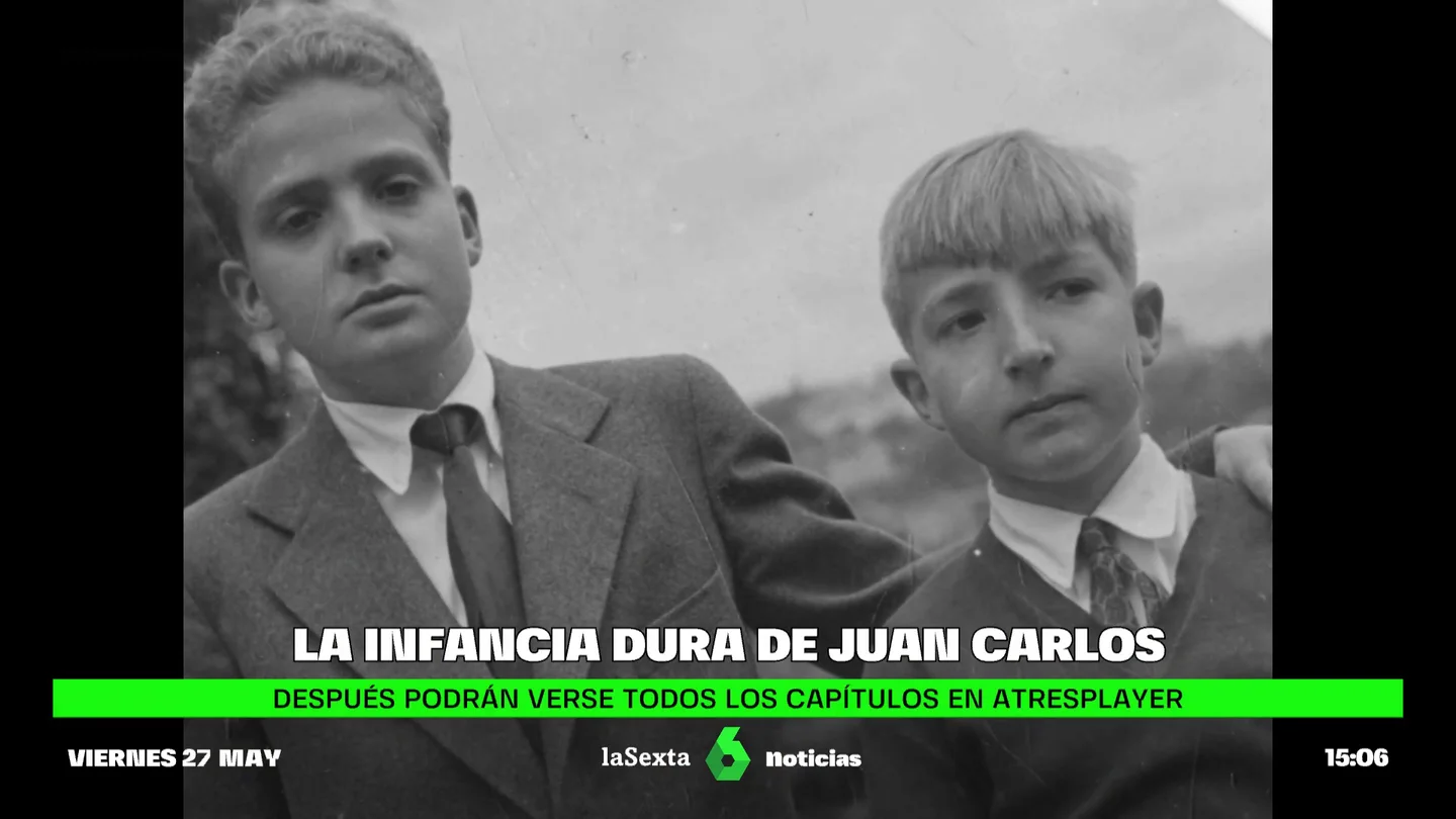 infancia dura Juan Carlos infancia dura Juan Carlos