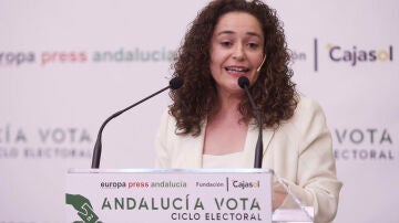 Inma Nieto, candidata de Por Andalucía a la Junta de Andalucía