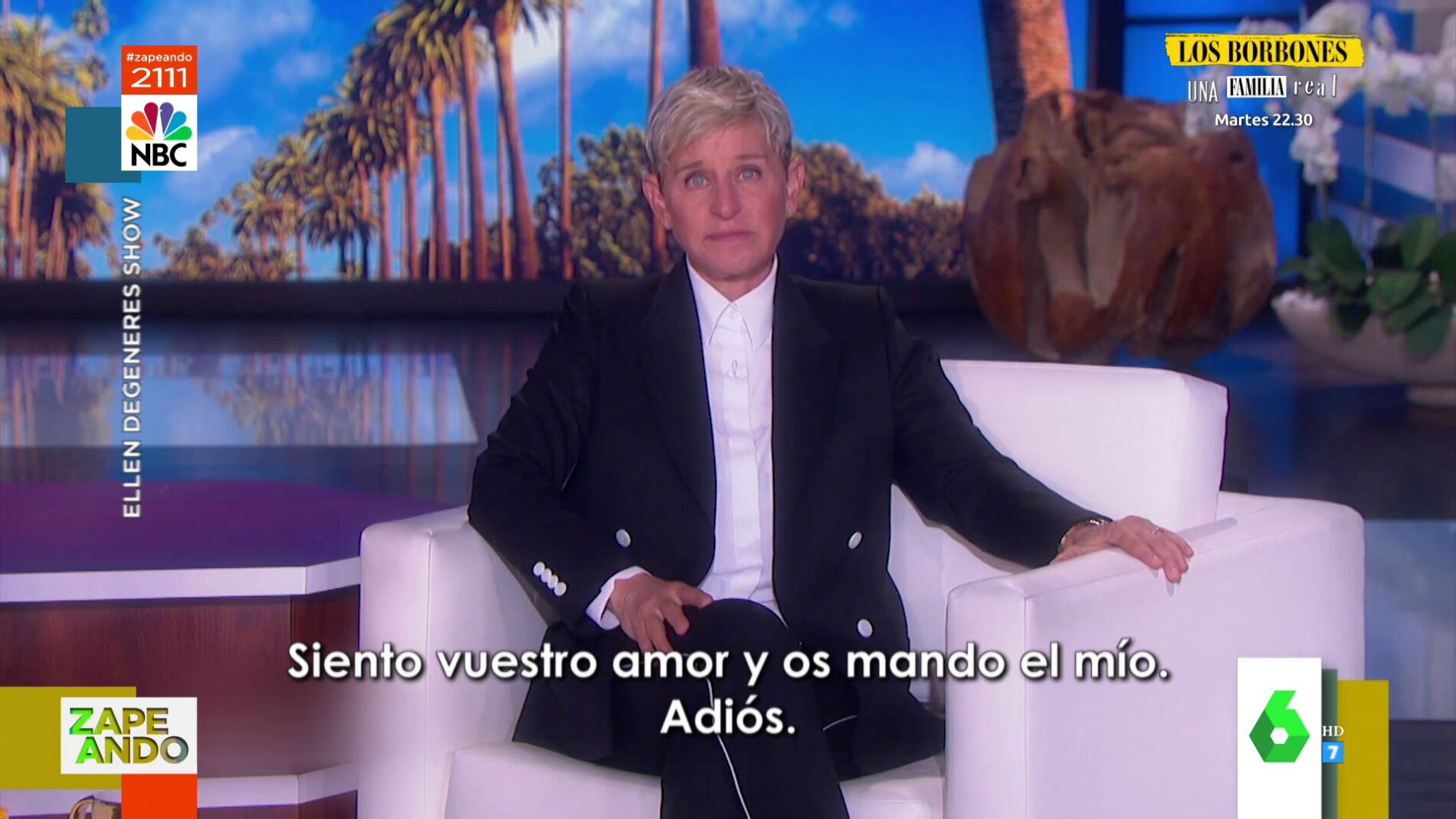 Así fue la triste despedida de Ellen DeGeneres del programa que ha  presentado durante 19 años: \
