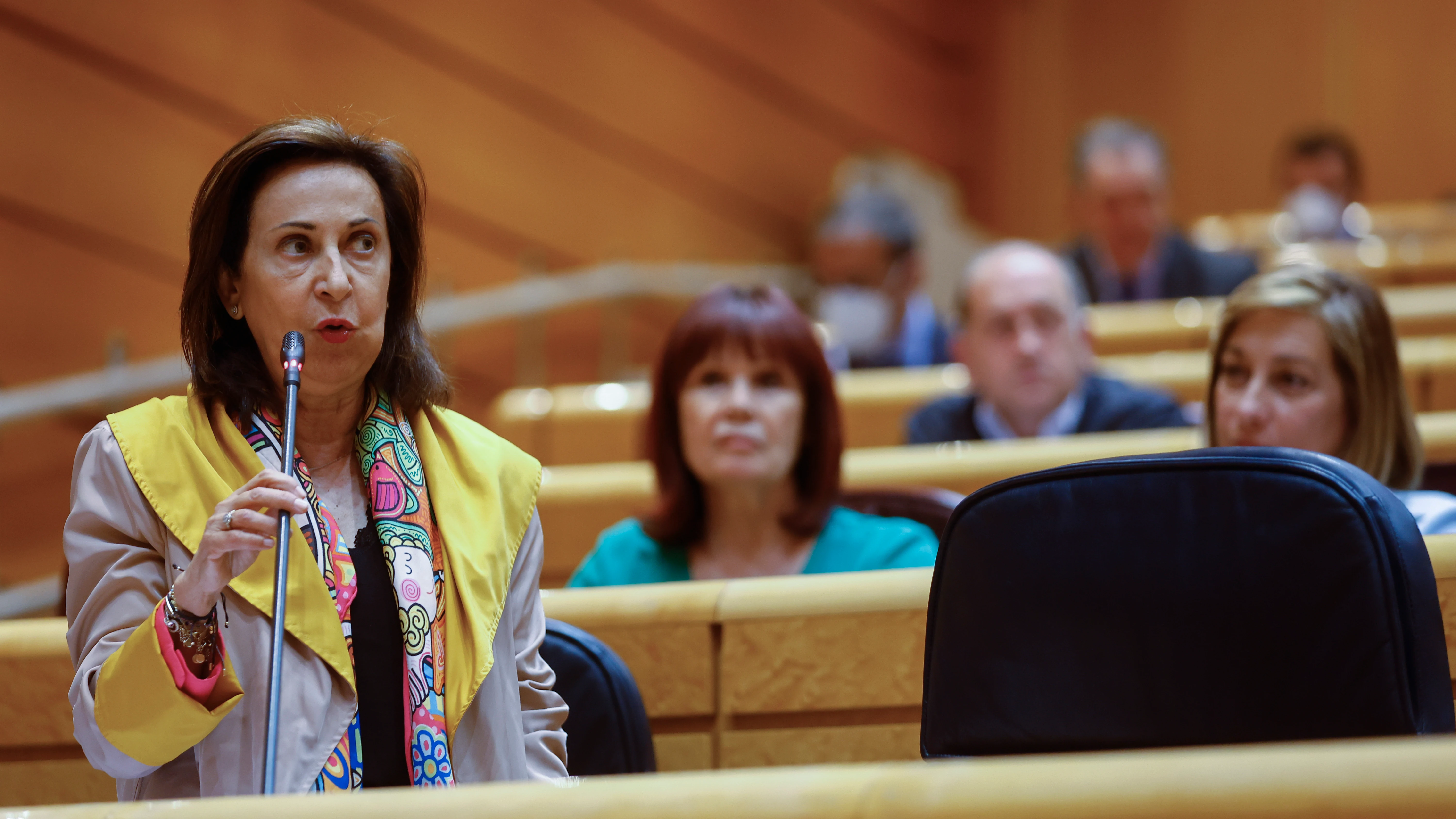 Margarita Robles, en el Senado