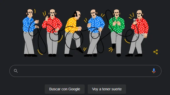 El homenaje de Google a Chiquito de la calzada El homenaje de Google a Chiquito de la calzada