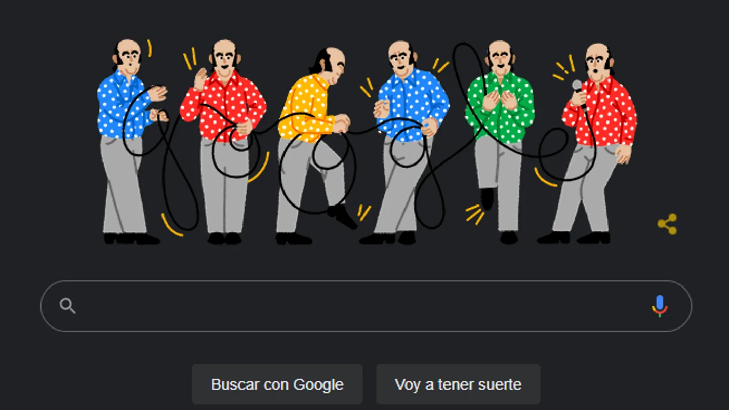 El homenaje de Google a Chiquito de la calzada El homenaje de Google a Chiquito de la calzada