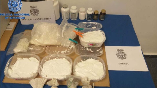 Material incautado por la Polic&iacute;a en la operaci&oacute;n