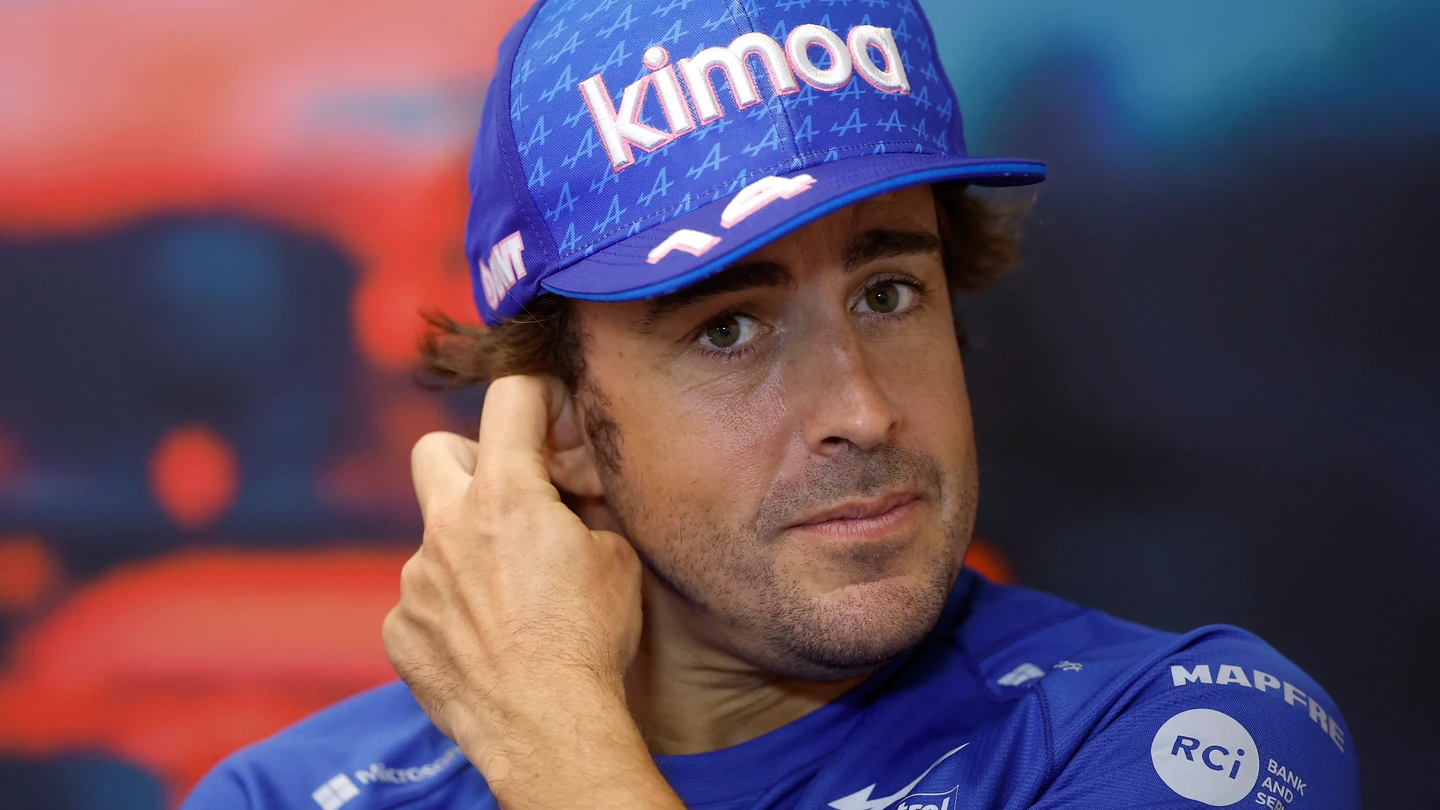Fernando Alonso, piloto de Alpine Fernando Alonso, piloto de Alpine