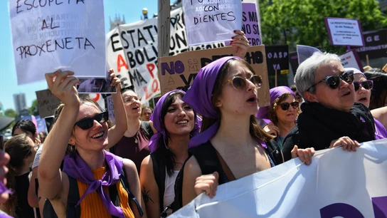 Manifestación feminista en Madrid Manifestación feminista en Madrid