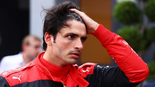 Carlos Sainz, contrariado Carlos Sainz, contrariado