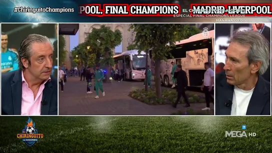 "Conmigo en el campo, el Real Madrid no remonta ninguna eliminatoria": 'Lobo' Carrasco, tajante con las remontadas de los blancos en Champions "Conmigo en el campo, el Real Madrid no remonta ninguna eliminatoria": 'Lobo' Carrasco, tajante con las remontadas de los blancos en Champions