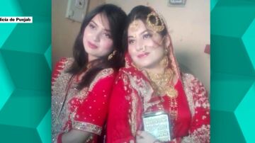 Imagen de las hermanas asesinadas en Pakistán