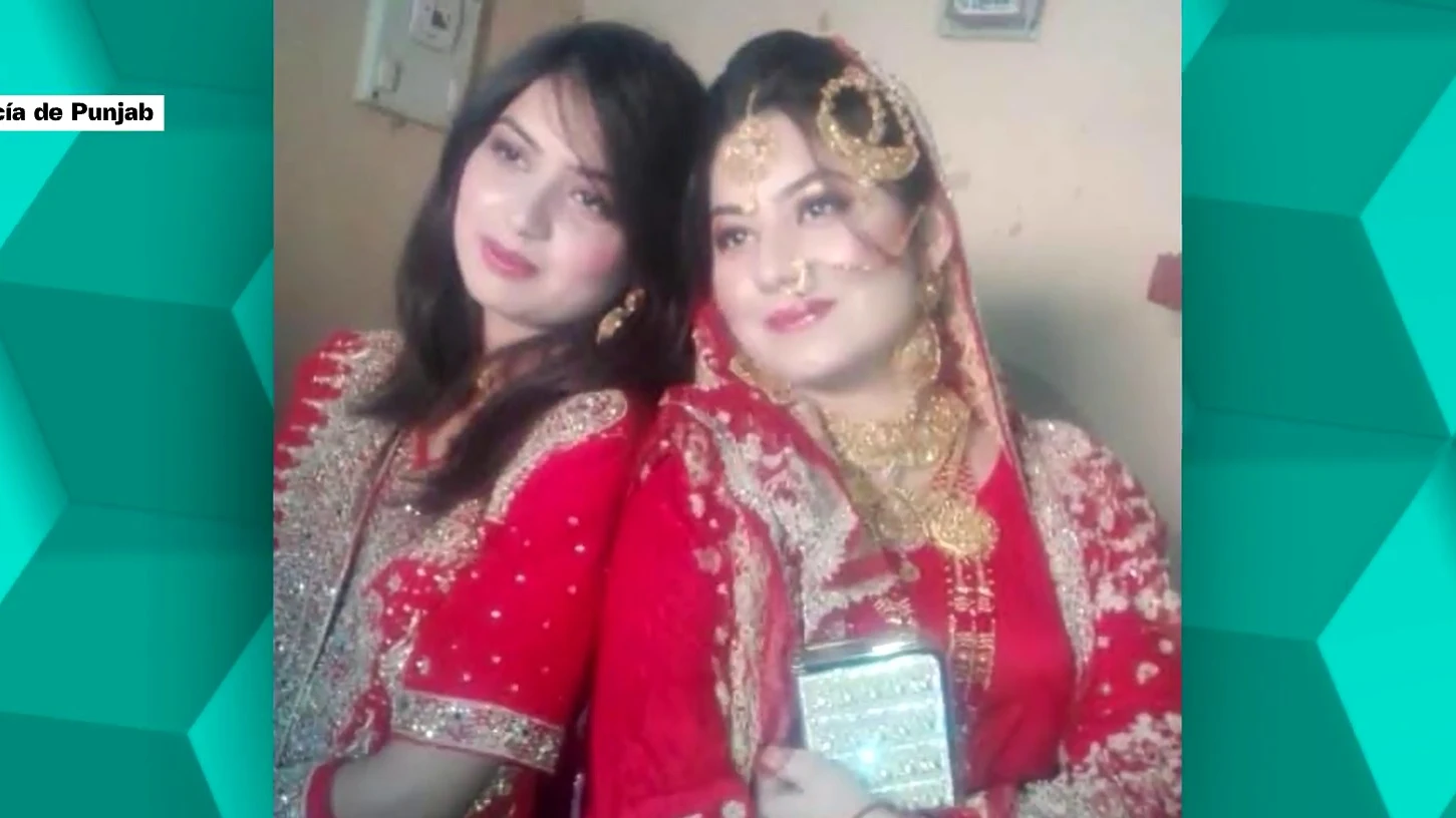 Imagen de las hermanas asesinadas en Pakistán