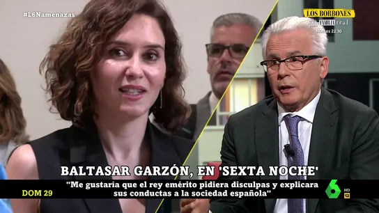 Baltasar Garzón en laSexta Noche Baltasar Garzón en laSexta Noche