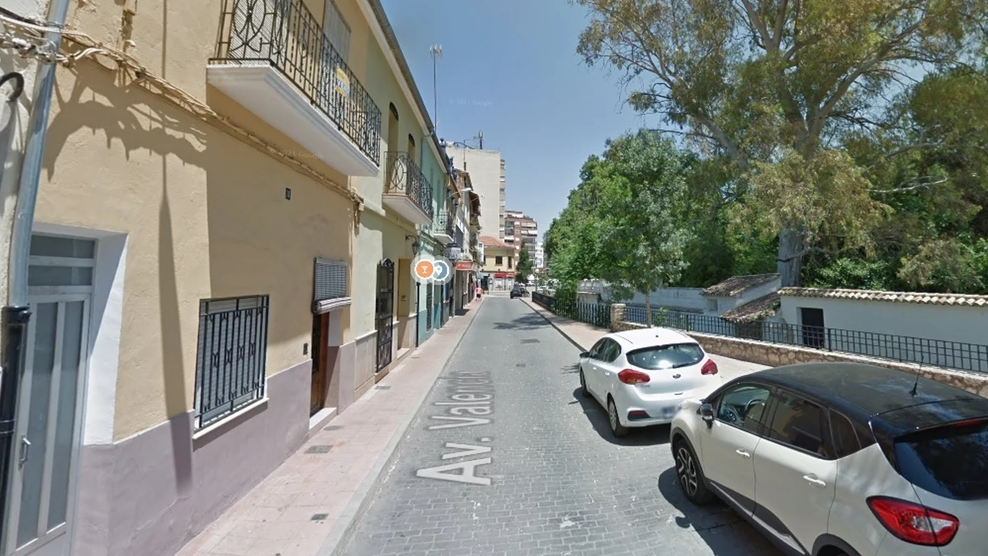 Lugar donde se produjo el atropello mortal Lugar donde se produjo el atropello mortal