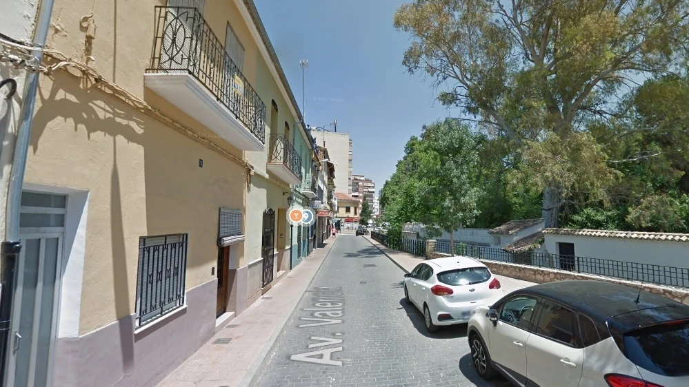 Lugar donde se produjo el atropello mortal 