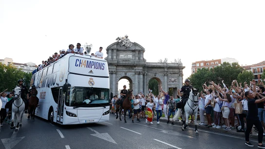 El autobús del Real Madrid El autobús del Real Madrid