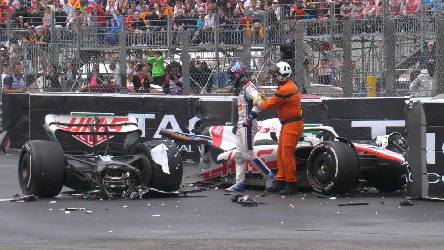 Grave accidente de Mick Schumacher Grave accidente de Mick Schumacher