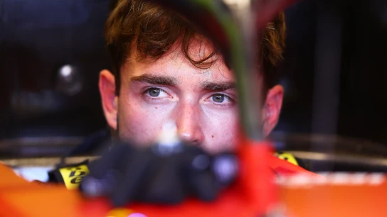Charles Leclerc, en el Ferrari Charles Leclerc, en el Ferrari