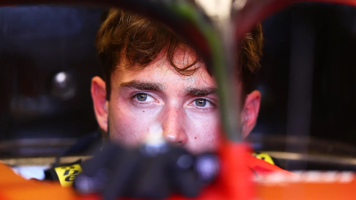 Charles Leclerc, en el Ferrari