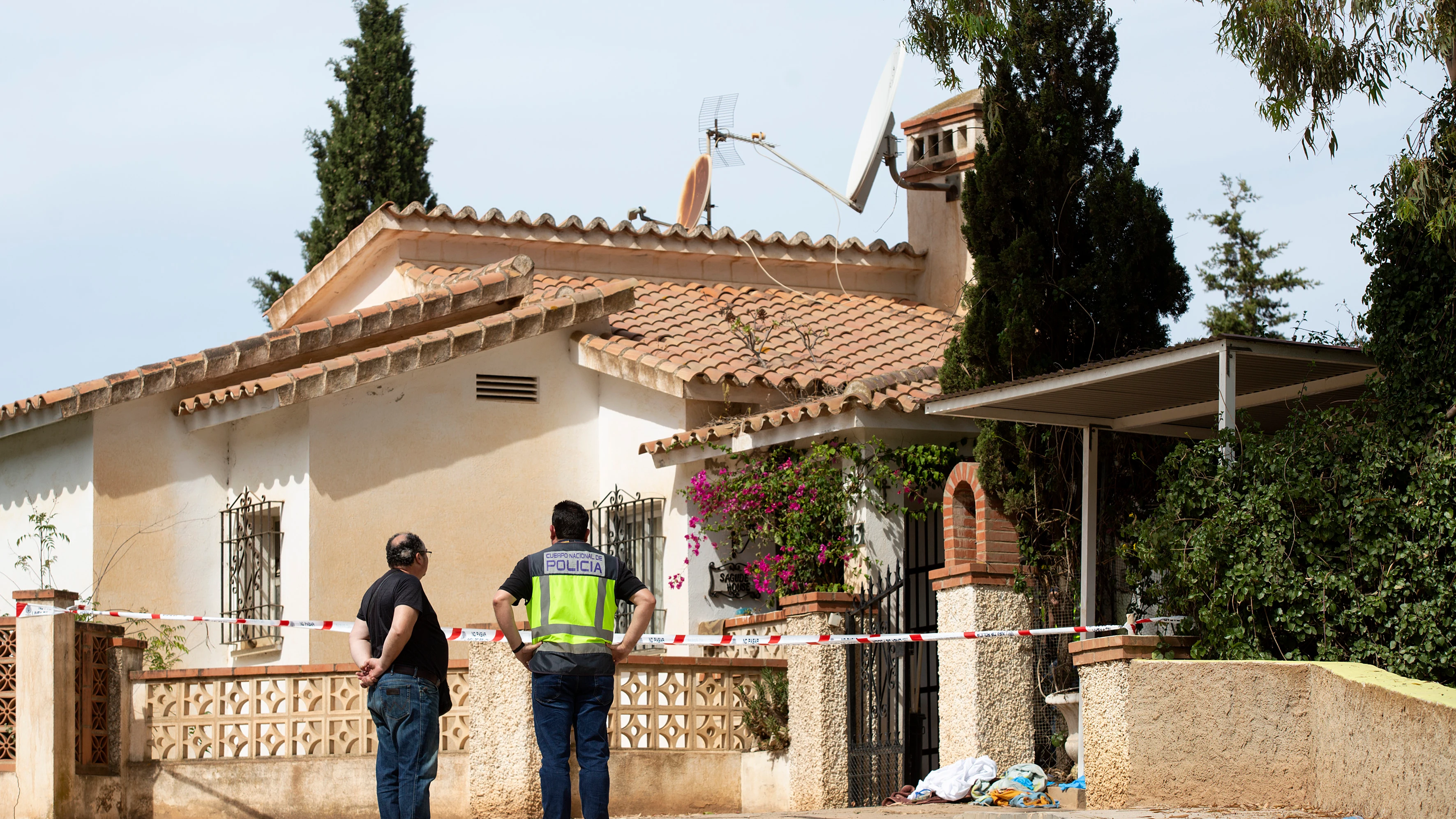 Vivienda de Benajarafe (Málaga) donde se ha producido el crimen machista