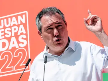 Juan Espadas en un acto del PSOE