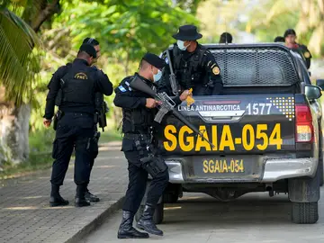 Imagen de archivo de la Policía en Guatemala