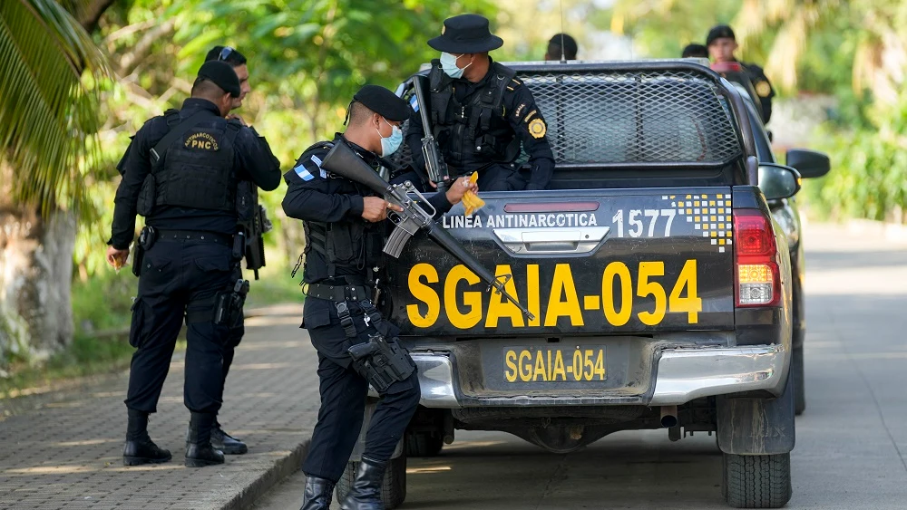 Imagen de archivo de la Policía en Guatemala