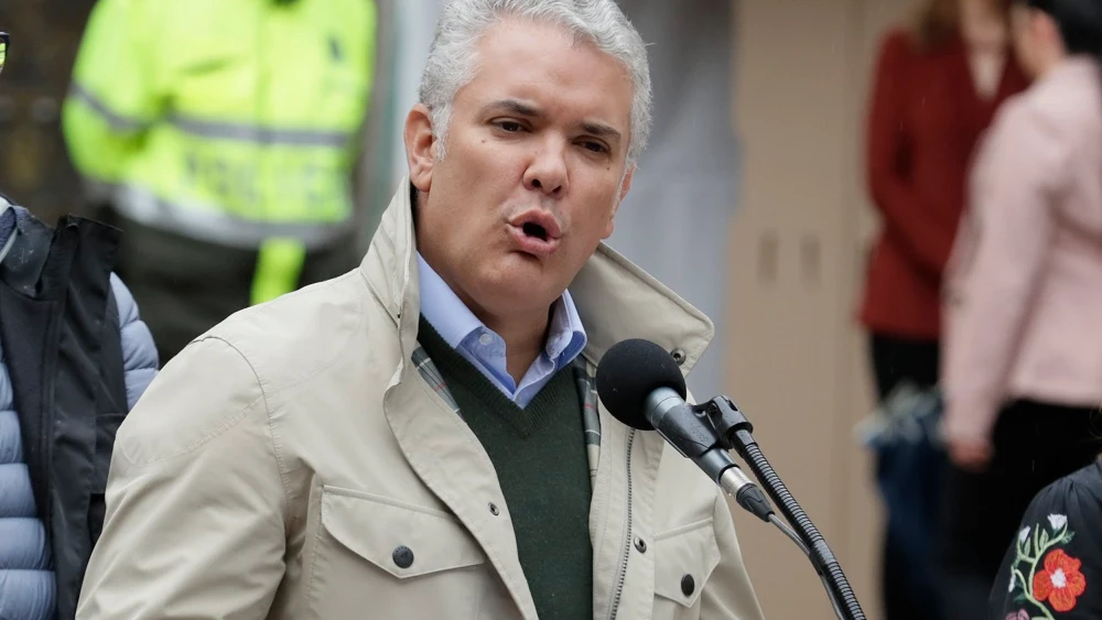 El presidente de Colombia, Iván Duque, en una fotografía de archivo