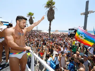 Israel abre sus fronteras y Tel Aviv prepara las primeras celebraciones del Orgullo tras la pandemia Israel abre sus fronteras y Tel Aviv prepara las primeras celebraciones del Orgullo tras la pandemia