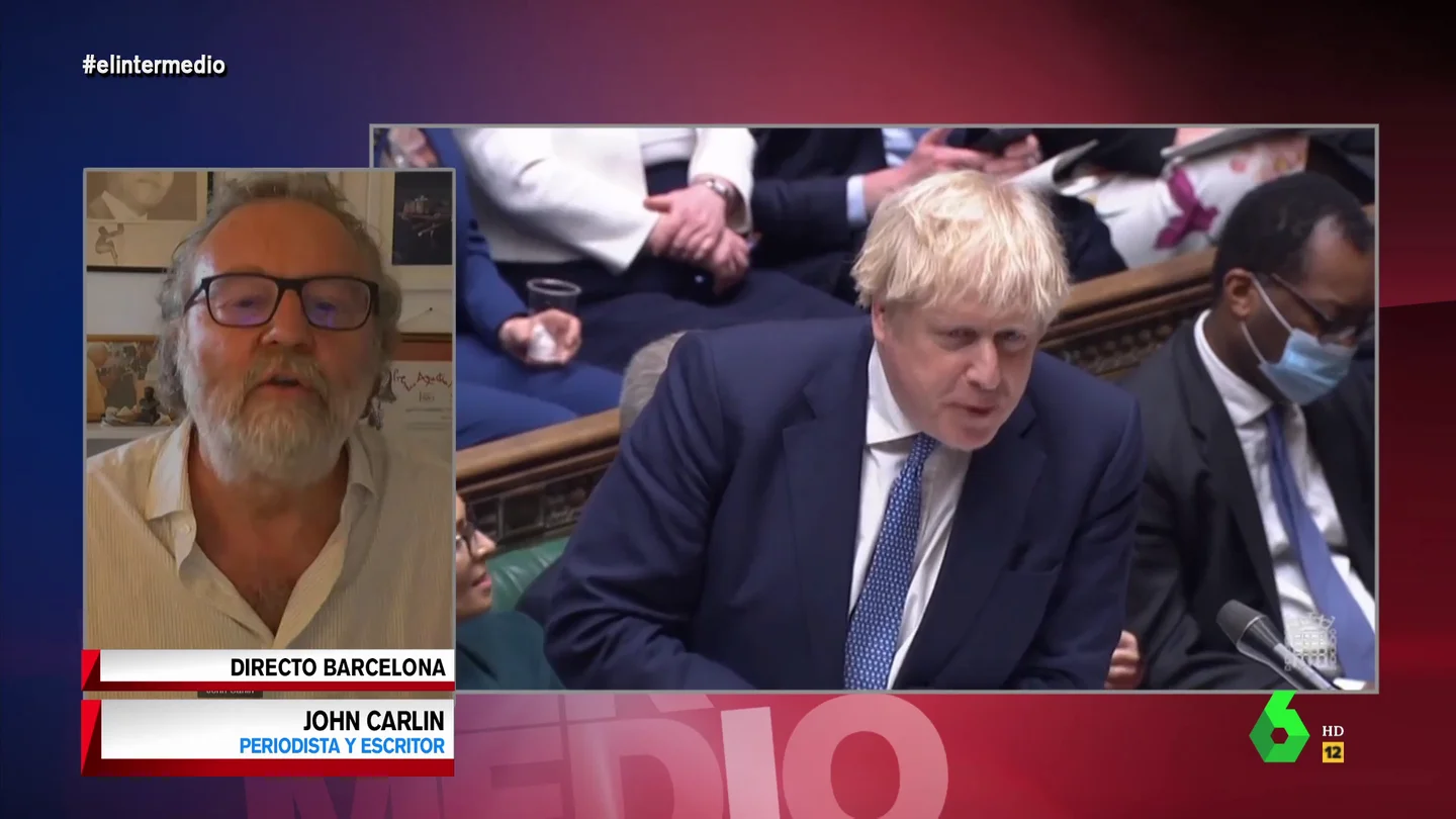 John Carlin compara a Boris Johnson con Rafa Nadal y sorprende a Wyoming: "Le golpea la vida pero resiste y sigue" John Carlin compara a Boris Johnson con Rafa Nadal y sorprende a Wyoming: "Le golpea la vida pero resiste y sigue"