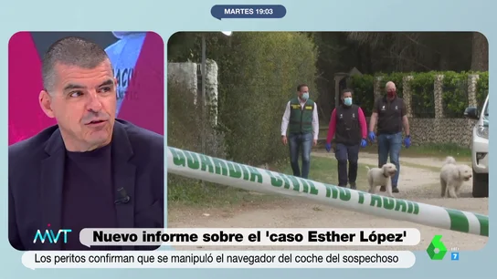 Manu Marlasca da los detalles sobre la investigación del caso Esther López: "No se baraja como un asesinato; fue como máximo un homicidio imprudente" Manu Marlasca da los detalles sobre la investigación del caso Esther López: "No se baraja como un asesinato; fue como máximo un homicidio imprudente"