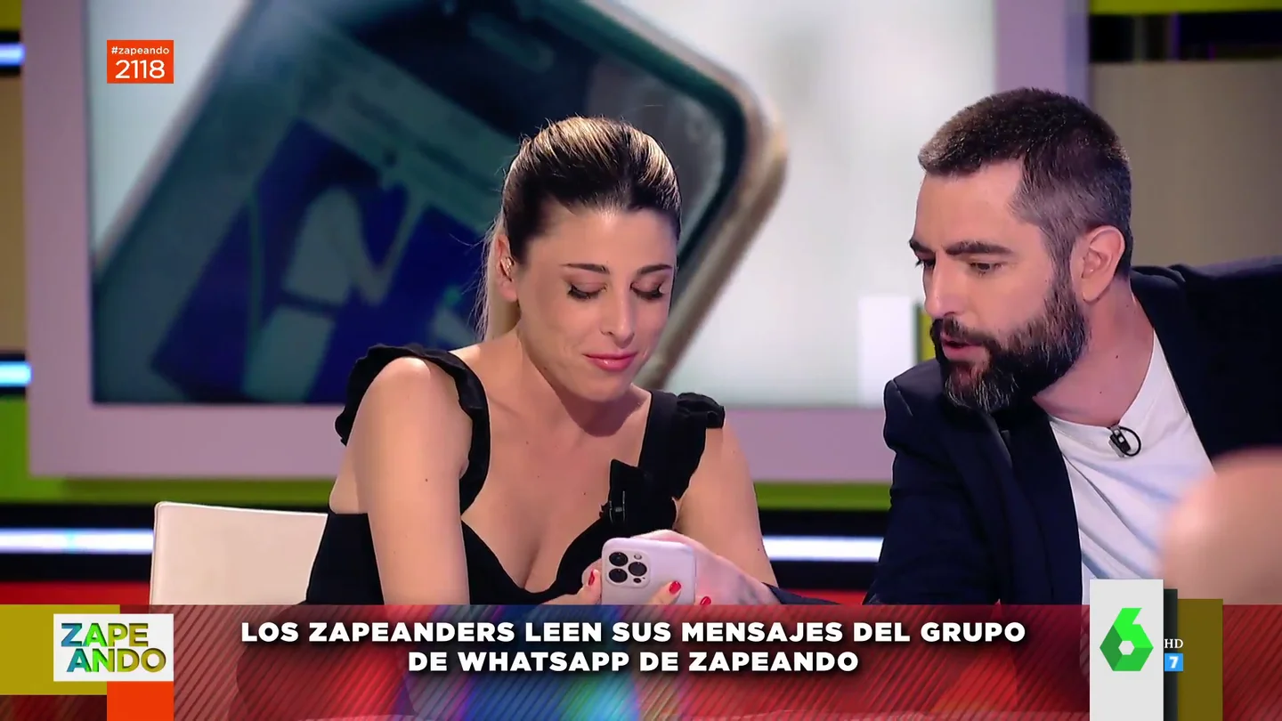 Así es el grupo de Whatsapp de Zapeando: ¿qué zapeadores están metidos? ¿qué es lo último que ha puesto cada uno? Así es el grupo de Whatsapp de Zapeando: ¿qué zapeadores están metidos? ¿qué es lo último que ha puesto cada uno?