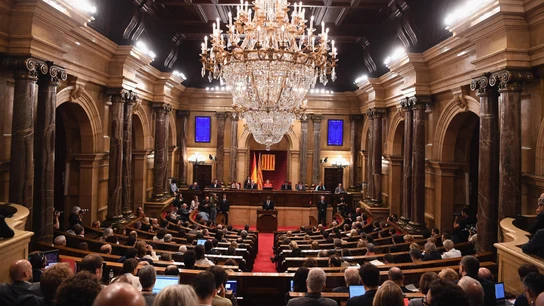 Imagen de archivo del Parlament catalán Imagen de archivo del Parlament catalán