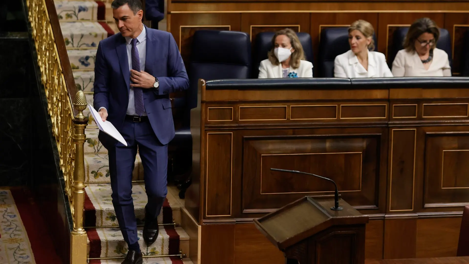 Pedro Sánchez en el Congreso de los Diputados