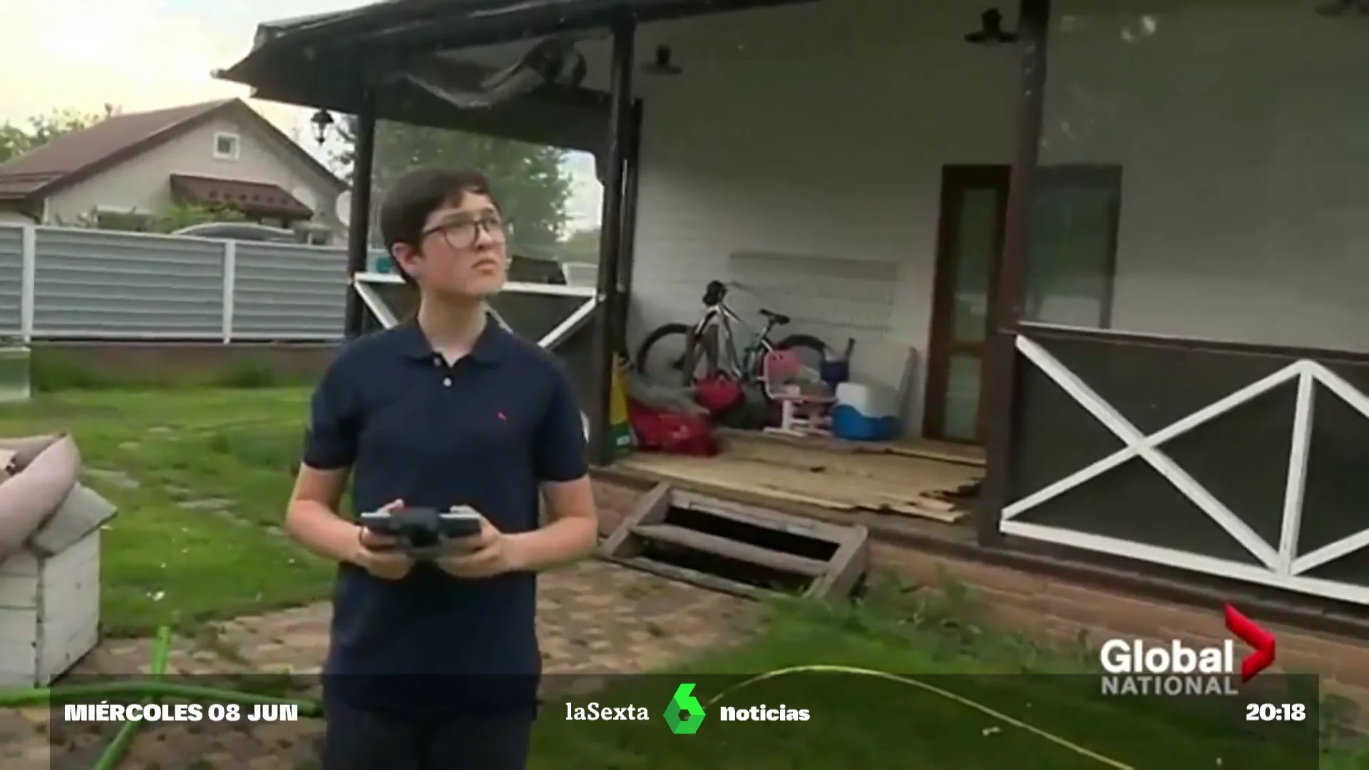 La historia de Andrei, un héroe de la guerra en Ucrania con solo 15 años gracias a su mini dron