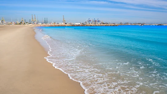 Playa de Pinedo, Valencia Playa de Pinedo, Valencia