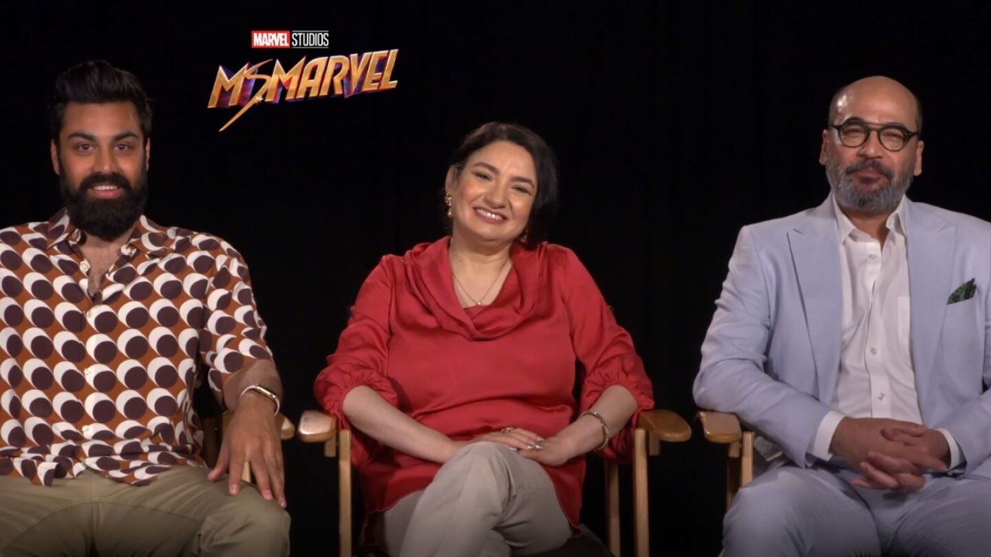 Saagar Shaikh, Zenobia Shroff y Mohan Kapur son los actores que interpretan al hermano y los padres de la protagonista de 'Ms. Marvel'