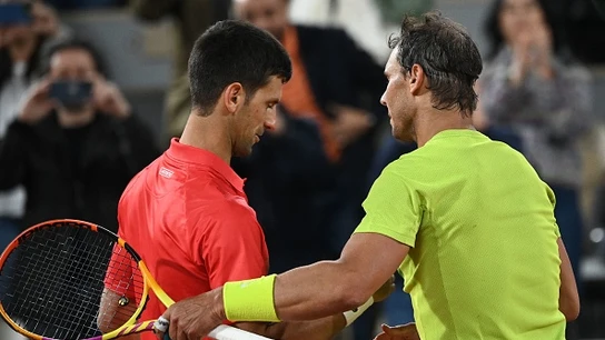 Novak Djokovic y Rafa Nadal Novak Djokovic y Rafa Nadal