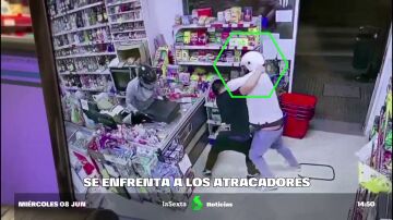 El dueño de un negocio se enfrenta a los atracadores armados que intentaban robarle en Málaga 