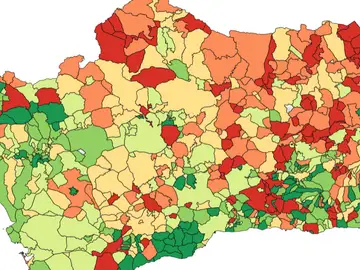 La Andalucía vaciada y envejecida: consulta en estos gráficos cómo ha evolucionado la población