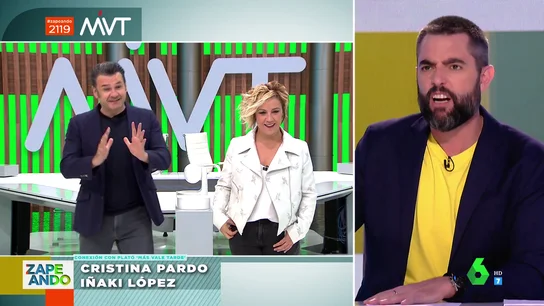La pregunta de Iñaki López sobre José Manuel Soto que indigna a Dani Mateo: "Te reviento la vida, ¿eh?" La pregunta de Iñaki López sobre José Manuel Soto que indigna a Dani Mateo: "Te reviento la vida, ¿eh?"
