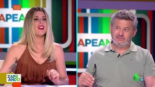 "Hubo besito en el culo": la confesión de Valeria Ros al hablar de sus guiños a Miki Nadal que deja alucinada a Lorena Castell "Hubo besito en el culo": la confesión de Valeria Ros al hablar de sus guiños a Miki Nadal que deja alucinada a Lorena Castell