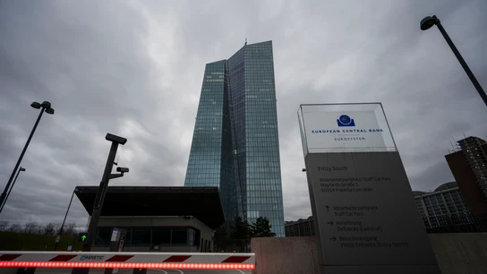 Sede del Banco Central Europeo. El BCE anuncia una subida de los tipos de interés a partir de julio